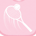 thumbnail image 4 of Inktastic Swinging Tennis Racket Boys or Girls Baby Bib, 4 of 4