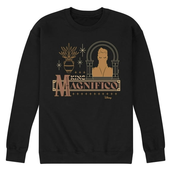 Disney Wish - King Magnifico - Men's Crew Neck Fleece Pullover