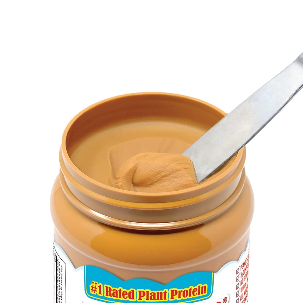 (Pack of 6) Wowbutter Peanut Free, Creamy, 17.6 oz