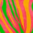thumbnail image 2 of Pinto, Patricia 26x26 Gold Ornate Wood Framed with Double Matting Museum Art Print Titled - Psychedelic Zebra Print II, 2 of 4