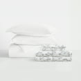 thumbnail image 5 of Noble Linens 8 Piece Solid Duvet Bundle in White, Full, 5 of 5