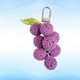 thumbnail image 1 of QUMIIRITY Colgante De Uva Morada Para Llavero Creativo Decorativo Y Resistente, 1 of 7