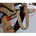 thumbnail image 2 of Almencla 3-6pack 10pcs Black Molle Webbing Connecting Clips Strap Buckle Backpack Bag 6 Pcs, 2 of 8
