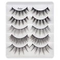 thumbnail image 2 of Paquete de 5 pestañas Rude Essential Faux Mink 3D, 2 of 4