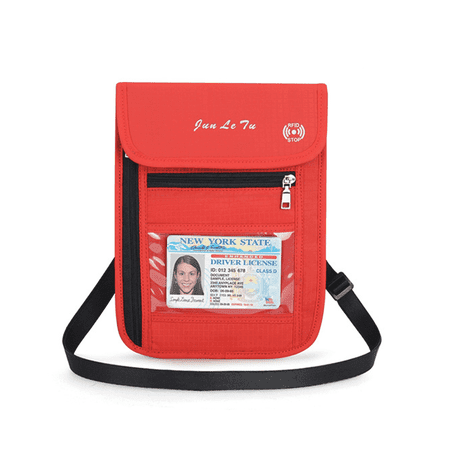 GASTROPOD 2026 New Passport Holder for Travel Large Capacity Passport Holder Anti Theft Protection Passport Case Red for Travel Airport Security Keeping Documents Safe Easy Access Secure Organization