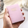 thumbnail image 1 of A7 Size 2026 Mini Daily Planner Compact Pocket Calendar With Pu Cover English Monthly And Weekly Pocket Planner For Purse, 1 of 7