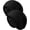 Black&black, variant on Silk Bonnet for Sleeping Women, Adjustable Silky Satin Lined Sleep Cap, Silk Hair Wrap Slouch Beanie Hat