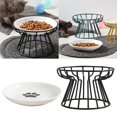 thumbnail image 1 of Cat Raised Bowl Pet Dog Feederfor Cat Bowl for Cat And Supplies , Black, 1 of 10
