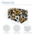 thumbnail image 7 of ZUXONGSY Cow Print Sunflower Tissue Box Cover PU Leather Household Tissue Holder with Buttons Stylish Leather Box Easy to Install Facial Paper Organizer for Home Bathroom Car, 7 of 7