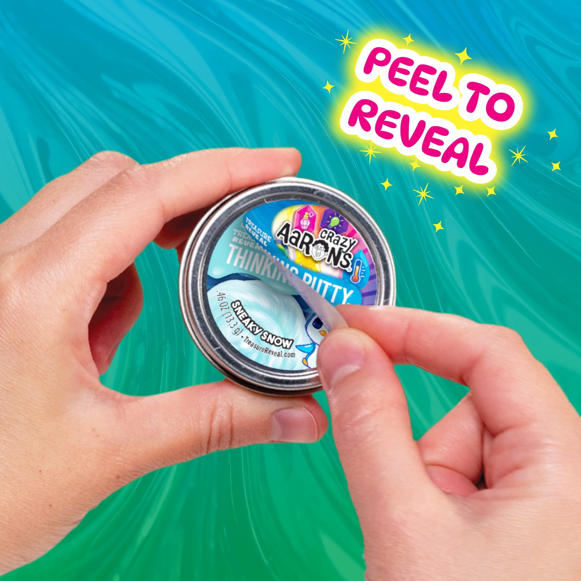 Crazy Aaron’s Treasure Reveal Thinking Putty for Kids and Collectors