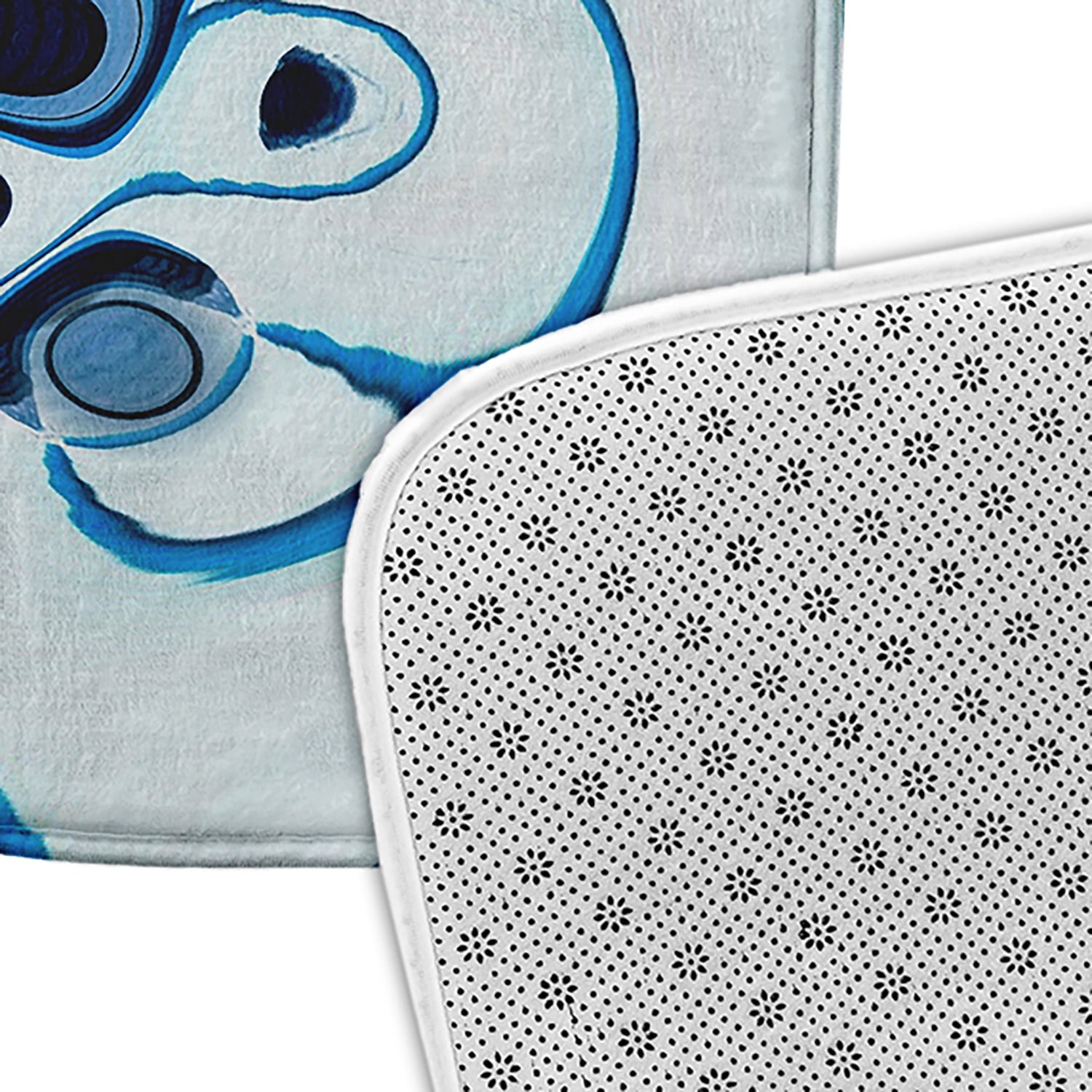 Simply Daisy Summer Splash Pet Feeding Mat for Dogs and Cats