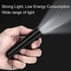 thumbnail image 3 of Mini linterna LED recargable de 1 pieza, linterna pequeña para niños para acampar, senderismo y emergencias (negro) ER, 3 of 5