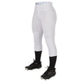 thumbnail image 1 of Pantalón de Softbol CHAMPRO Fireball Corte Knicker Tiro Bajo Tela TEK-KNIT con Rodillas Reforzadas Mujer Blanco M, 1 of 5