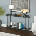thumbnail image 7 of Evelyn&Zoe Robillard 52" Wide Rectangular Console Table, Blackened Bronze, 7 of 7