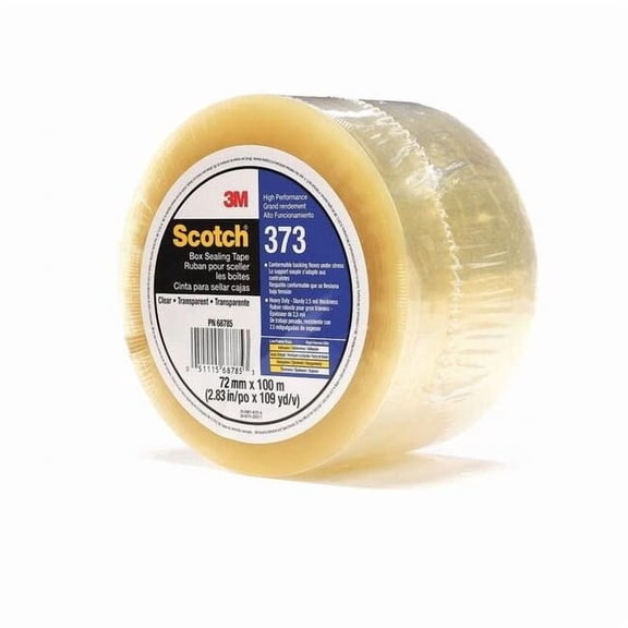 Scotch Carton Sealing Tape,Clear,72mm x 100m 373