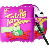 Food Case for AirPod 3 Design Funny Fun 3D Cool Girls Boys for Air Pods 3 3rd Generation Unique Cartoon Trendy Cute Kawaii Cover for Teen Kids Cases for AirPods 3 (2021) (Purple Candy)