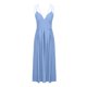 thumbnail image 3 of Puntoco Vestidos Mujer Verano Vestido con Tirantes para Mujer con Espalda Abierta Vestido Largo De Color Sólido Vestido con Cuello En V con Tirantes, 3 of 6