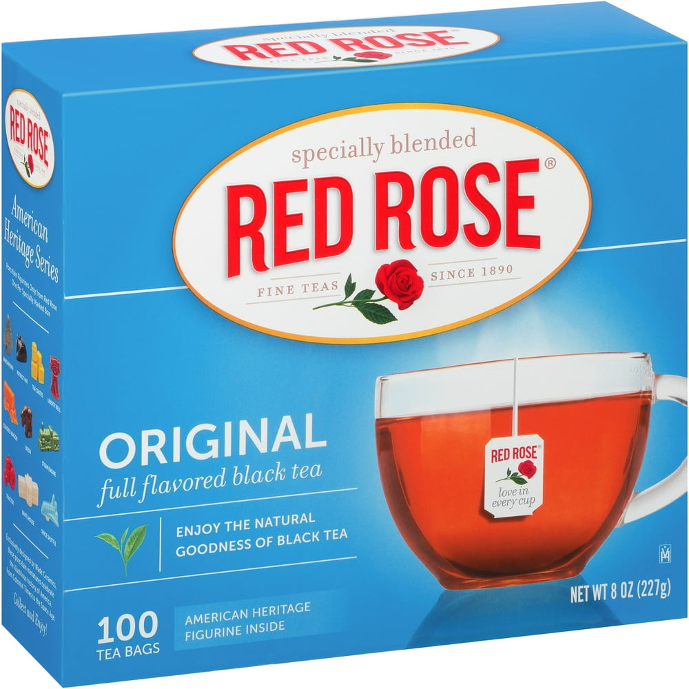 Red Rose Original Black Tea, Tea Bags, 100 Ct