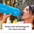 thumbnail image 3 of Termotermo para botella de agua de doble pared con aislamiento al vacío, 3 of 7