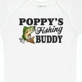 thumbnail image 4 of Inktastic Poppy's Fishing Buddy Boys Baby Bodysuit, 4 of 5