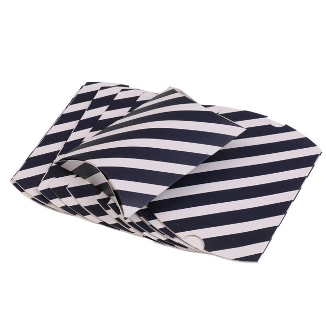 Caja Del Favor De De Del Favor De 12pcs Caja Del Del Del Favor Del Azul oscuro BLESIY Caja de caramelo de la boda