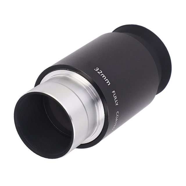Plossl Eyepiece, 32mm 1.25 Inch Matte Aluminum Telescope Eyepiece for Observation