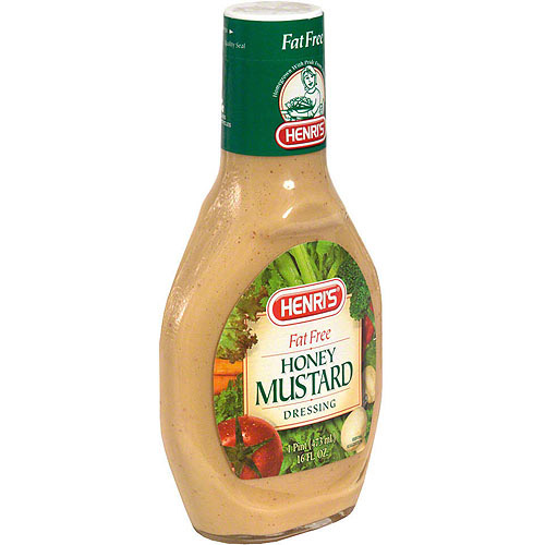 Henri's Honey Mustard Dressing, 16 oz (Pack of 6)