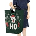thumbnail image 4 of Yayeee Freestanding Laundry Hamper with Handle Collapsible Large Storage Basket for Clothes, Christmas Dog, 4 of 7