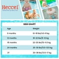thumbnail image 2 of HECCEI Reusable Swim Diaper - Green - 18M, 2 of 6