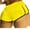 Yellow, variant on Npasoilc Dolphin Shorts for Women 2PC High Waisted Elastic Waist Shorts Sports Yoga Gym Running Shorts