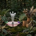 thumbnail image 6 of Hanging Bird Bath Fountain, Bird Bath for Outside, Birdbath Water Fountain Dispenser Bath Shower Bowl Kit Garden Yard Patio Backyard Decoration, 6 of 7
