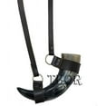 thumbnail image 3 of Thor Instruments Royal Viking Drinking Horn Mug with Black Leather Belt Viking Horn for Mead and Beer Handcrafted Viking Horn Cup Rustic Vintage Home Decor Gifts, 3 of 4