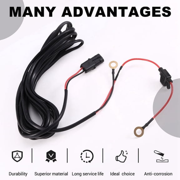Electric Wheelchair Lift Battery Cable Wiring Harness for Harmar