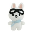 thumbnail image 1 of Poupée Mignonne Li Longfu Rue Porte-Clés pour Enfants Cochon Loup Gris Pendentif Jouet Poupée Exquise et Mignonne, 1 of 5