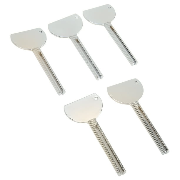 Exprimidor de pintura, 5 piezas Exprimidor de pasta de dientes en tubo Exprimidor de pasta de dientes Exprimidor de tubo de metal Rendimiento impulsado
