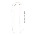 thumbnail image 2 of Unique Bargains 1 Pc Sturdy Handbag Strap for Office Light Gold Tone Iron, 2 of 5