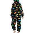 thumbnail image 5 of Pyjama une Pièce Floue, Élégant Doux Pyjama Chaud Combinaison pour la Maison, 5 of 5