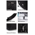 thumbnail image 4 of Bolsa de gimnasio Fitgriff con compartimento para zapatos y artículos húmedos, unisex, negra, 4 of 6