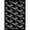 Black, variant on Rooftop 3'10" x 5'4" Area Rug In Color Black