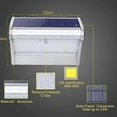 thumbnail image 4 of LED Solar Light, Aluminum Alloy Shell, Outdoor Waterproof, Radar Motion Detection, Suitable for Porches, Gardens, Yards, Garages (1 Packs), 4 of 5