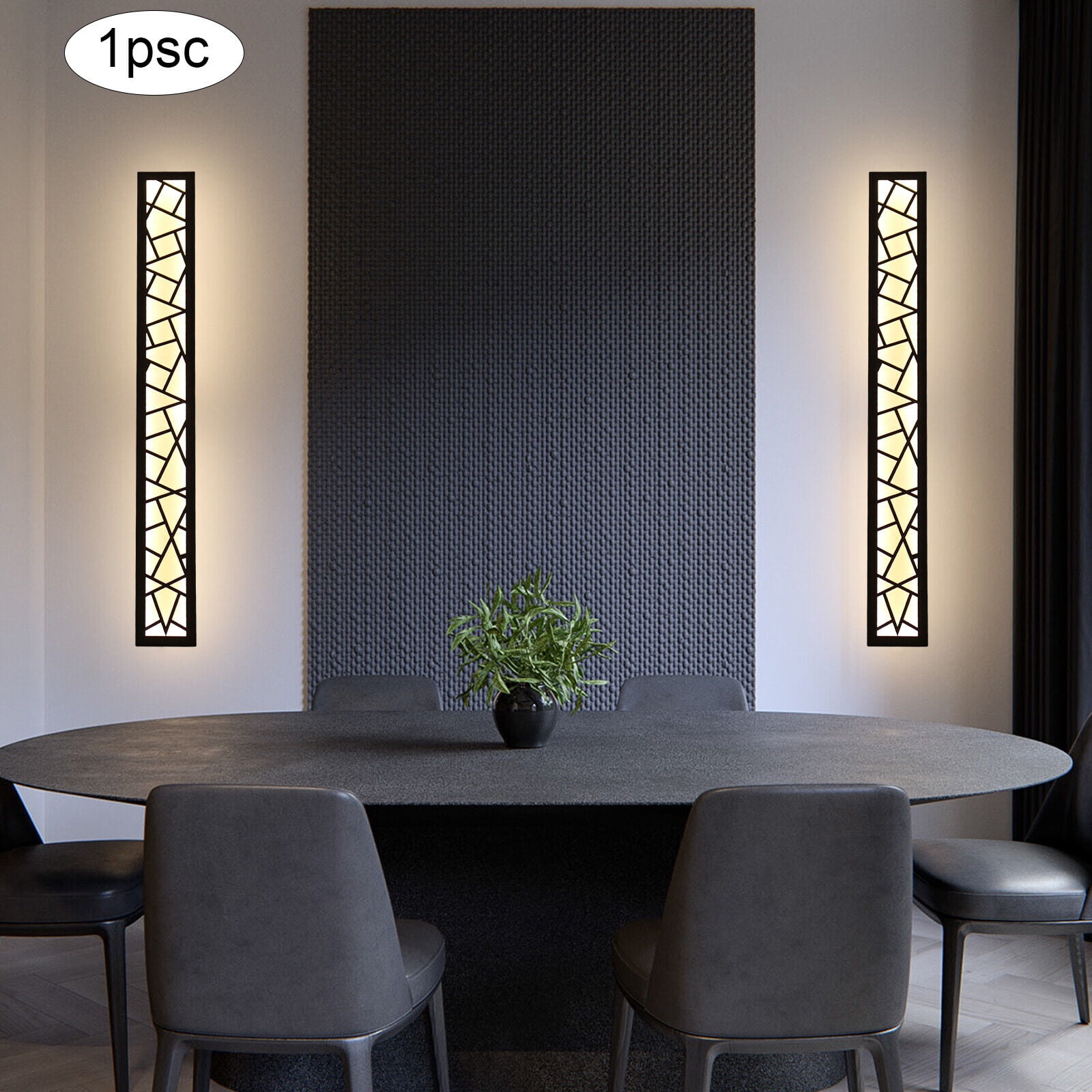 LED Wall Light Sconce Waterproof Outdoor Modern Lamp Exterior Lights Long Strip