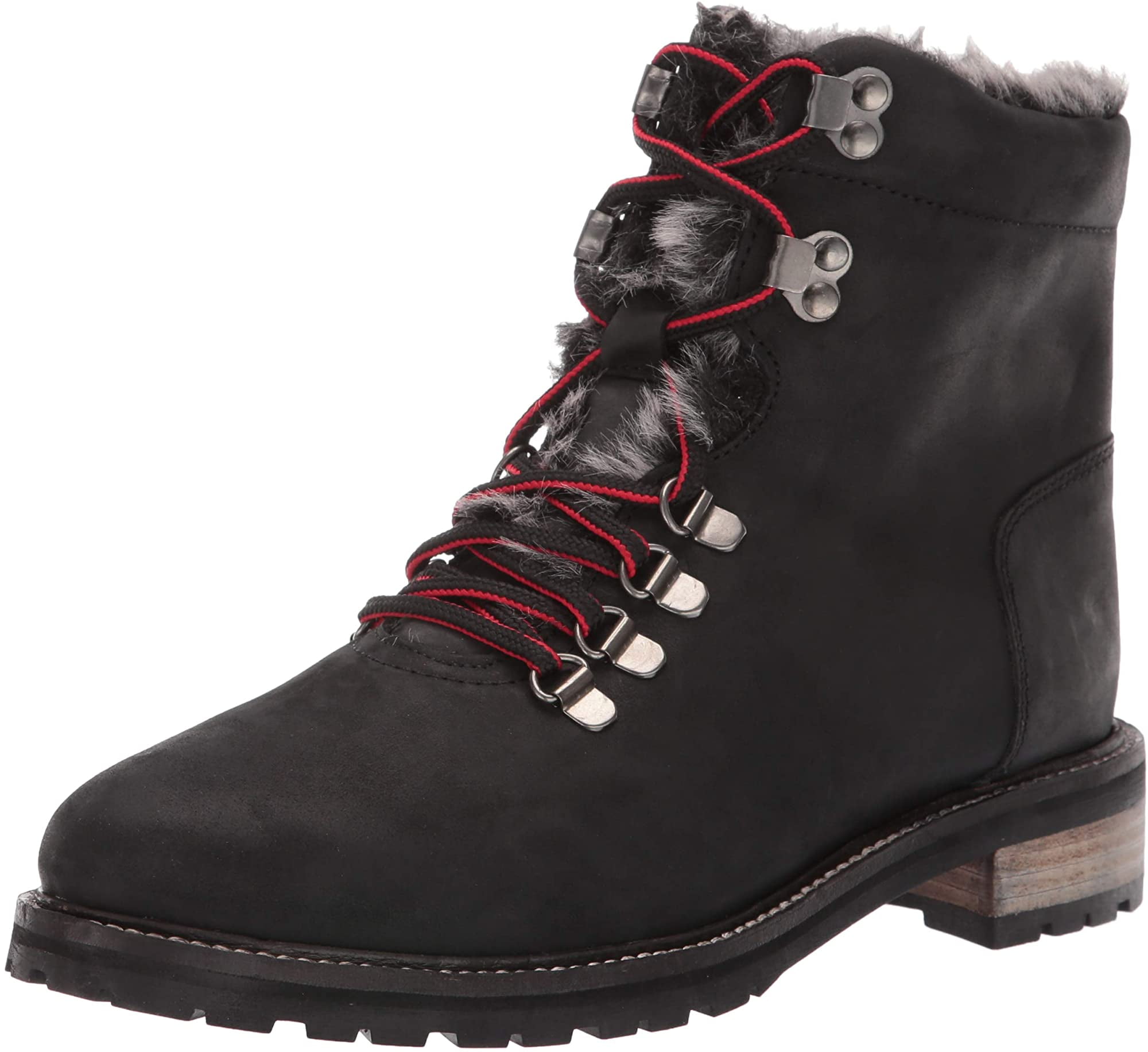 joules leather hiker boot