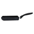 thumbnail image 3 of Mini Frying Pan Black Household Portable Japanese Style Egg Frying Pan Rectangular Mini Omelet Pan 13x18cm, 3 of 13