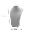 thumbnail image 3 of UPOUART 1Set Plastic Necklace Hanger Jewelry Holder With Design, 3 of 8
