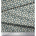 thumbnail image 3 of Soimoi Poly Georgette Fabric Geometric Mandala Print Fabric by Yard 42 Inch Wide, 3 of 3
