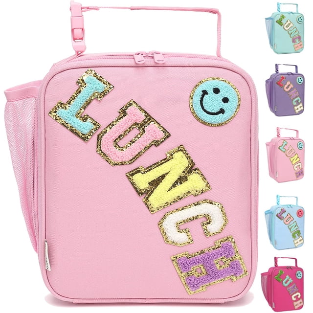 Bolsa Térmica para Almuerzo GYEUKHAM para Mujeres, Niñas y Adolescentes Rosa