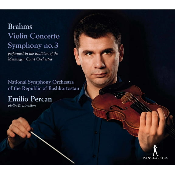 Brahms / Percan - Brahms: Violin Concerto & Symphony No. 3 - Music & Performance - CD