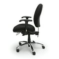 thumbnail image 6 of OFM 24 Hour Big and Tall Ergonomic Task Chair, Computer Desk Swivel Chair with Arms, in Black (247-206), 6 of 10