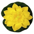 thumbnail image 2 of Simulation Lotus-Bag +0.1 (Added) Yellow Yellow Plastic (A 10Cm Artificial Lotus), 2 of 9