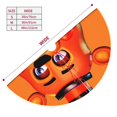 thumbnail image 2 of Lsque Five Nights At Freddy'S Print Christmas Tree Skirt, Tree Skirt with Ties or Velcro, Perfect for Holiday Decorations, Halloween, and New Year-30", 2 of 7